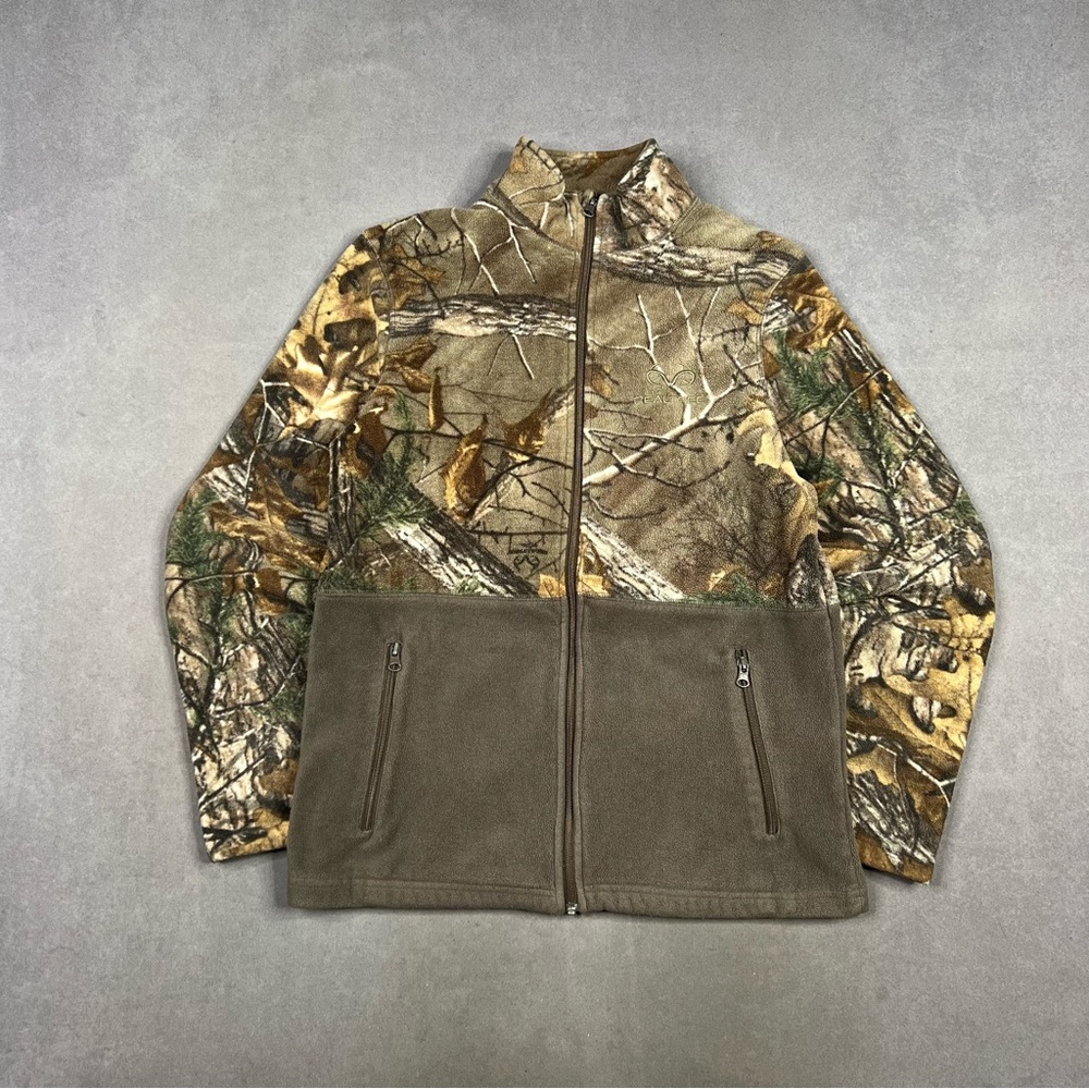 Realtree Brown Camouflage Fleece